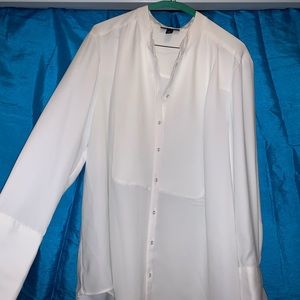 Tuxedo women’s blouse